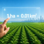 Conversion hectare en kilometre carre