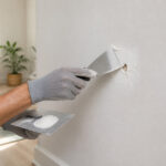 Reparation murale meticuleuse