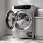 Seche linge moderne avec linge doux