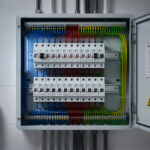 Panneau electrique moderne et securise