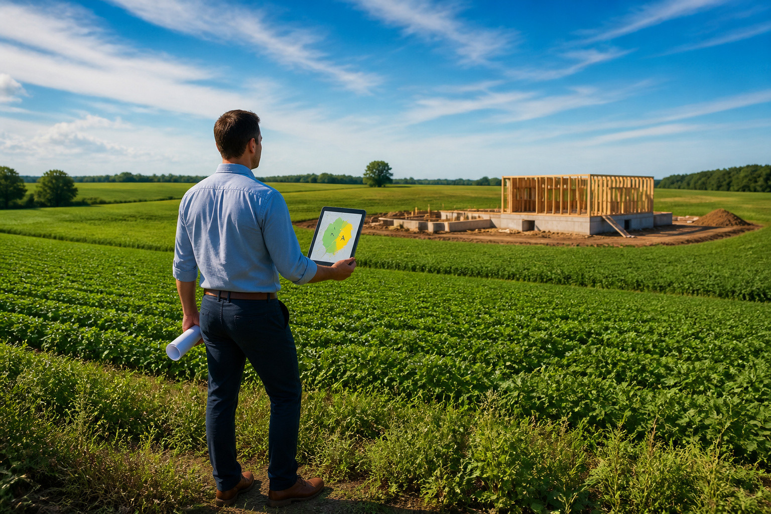 Planification de construction sur terres agricoles