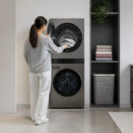 Lave linge sechant moderne et elegant