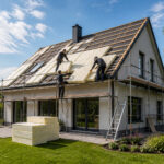 Isolation de toit moderne