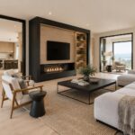 Noir moderne : structurez votre déco sans assombrir
